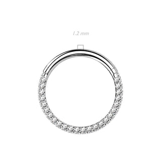 Titanium Ring Zirconia Clicker