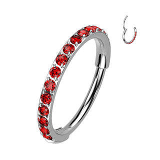 Titanium Ring Zirconia Clicker