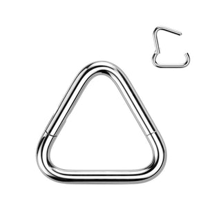 Titanium Ring Triangle Clicker