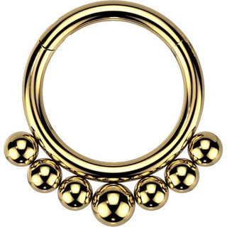 Titan Ring Kugel Clicker