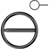 Titanium Nipple Piercing swinging Clicker