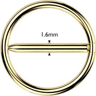 Titanium Nipple Piercing swinging Clicker