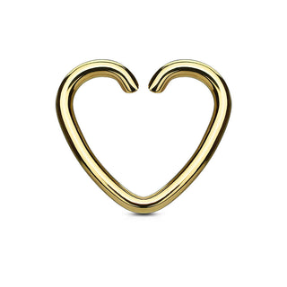 Ring Heart Bendable