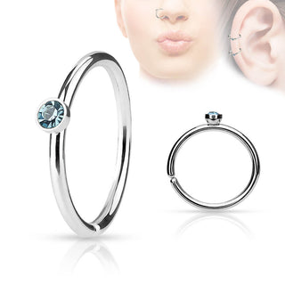 Ring Ball Zirconia Bendable