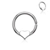 Ring Heart Flat Bendable