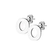 Bouton d'Oreille Lettres A-Z Argent