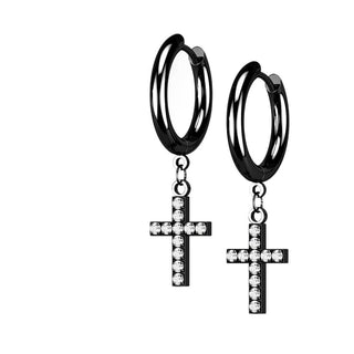 Cross Zirconia dangle Clicker