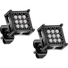 Stud Earring 316L Square Stud Earrings CNC Cubic Zirconia Center 1 Pair