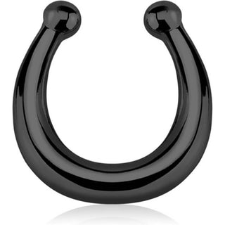 Fake Nose Piercing Septum Bendable