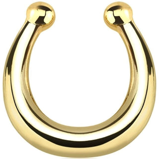 Fake Nose Piercing Septum Bendable