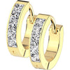 Earring 5 square zirconia