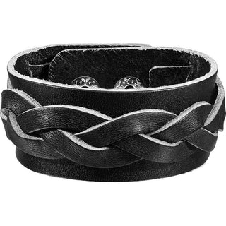 Bracelet Tressé Noir