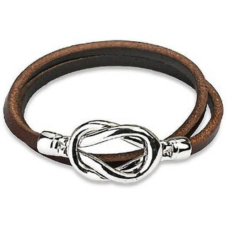 Bracelet Brown Knot Closure