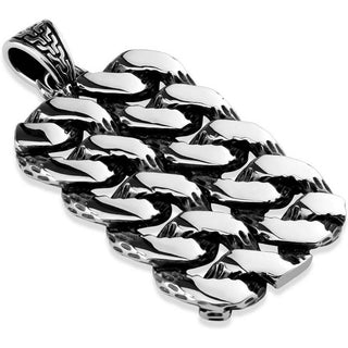 Chain pattern Square Silver