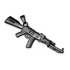 Collier Fusil AK 47 Or