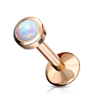 Titan Labret Opal Rund Innengewinde