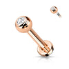 Titanium Labret Ball Zirconia