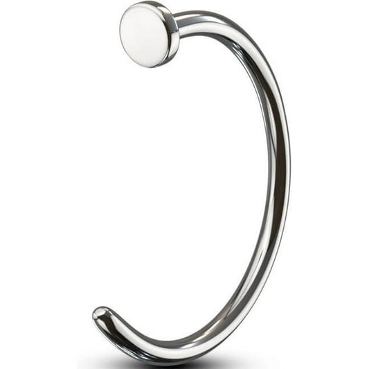 Titanium Nose Hoop Half Hoop Ring Silver