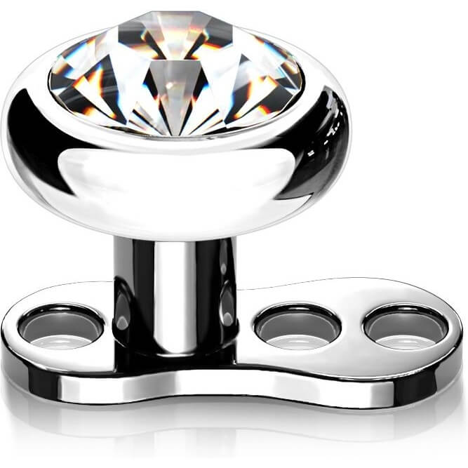 Microdermal In Titanio Pre-sterilizzato Con Disco (Base A 3 Fori - Foto 8