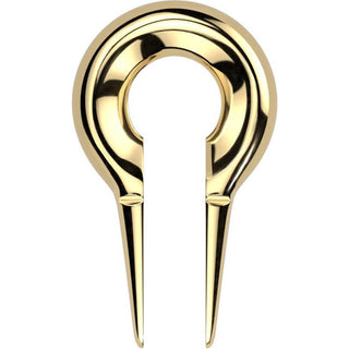 Hanger keyhole