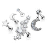 Barbell Set Barbell Labret, 5  pieces