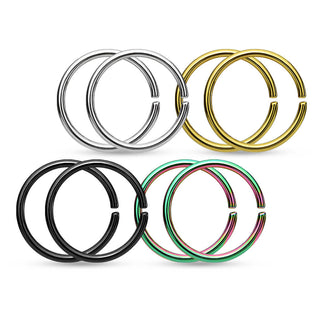 Ring Set Bendable, 4 s pairs