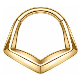 Titanium Ring Triangle Clicker