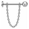 Titanium Labret Chain