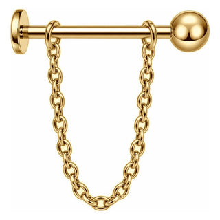 Titanium Labret Chain
