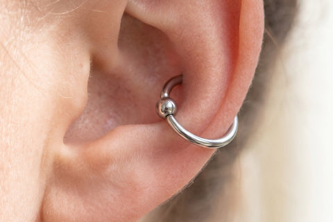 Titanium Conch Piercing