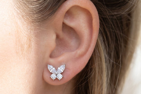 Butterfly Ear Piercings